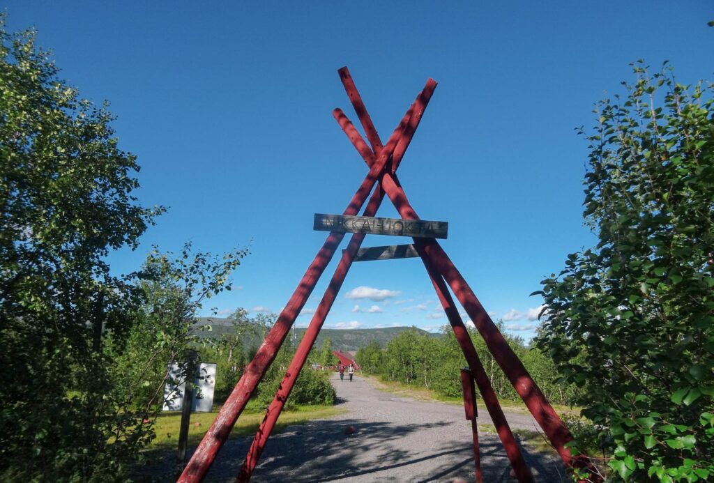 Brama końcowa w Nikkaluokcie 