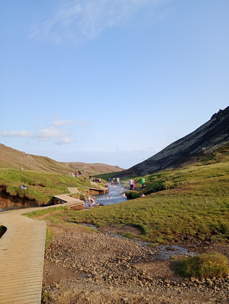 Gorąca rzeka Reykjadalur