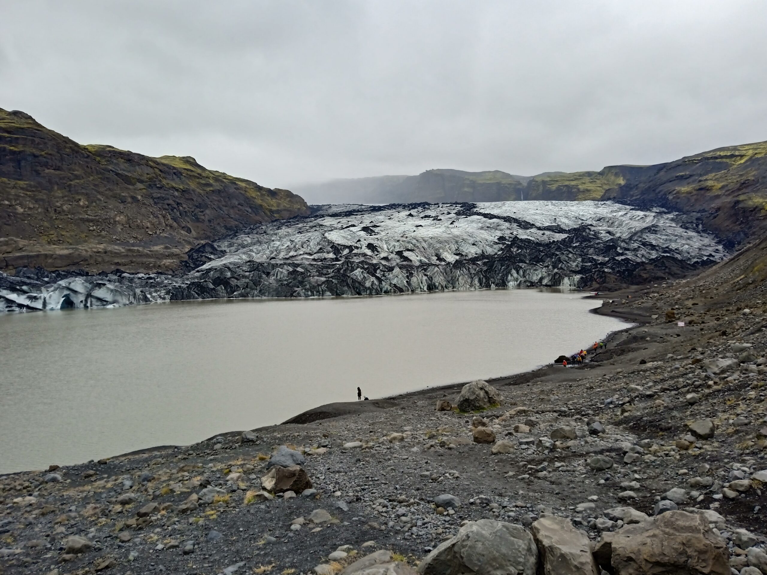 Lodowiec Solheimajokull