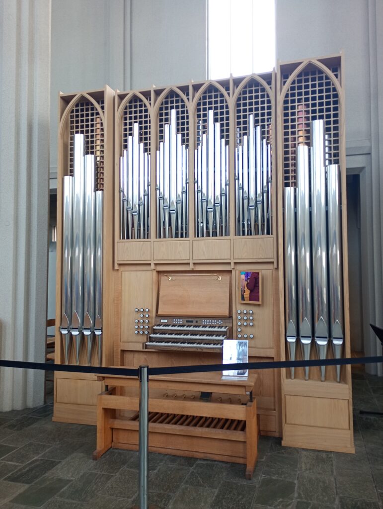 Organy w kościele Hallgrimura (Hallgrimskirkja) w Reykjaviku