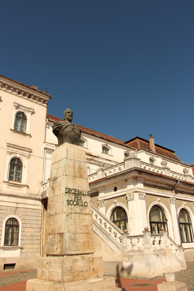 Popiersie ostatniego króla Daków Decebalusa w Timisoarze
