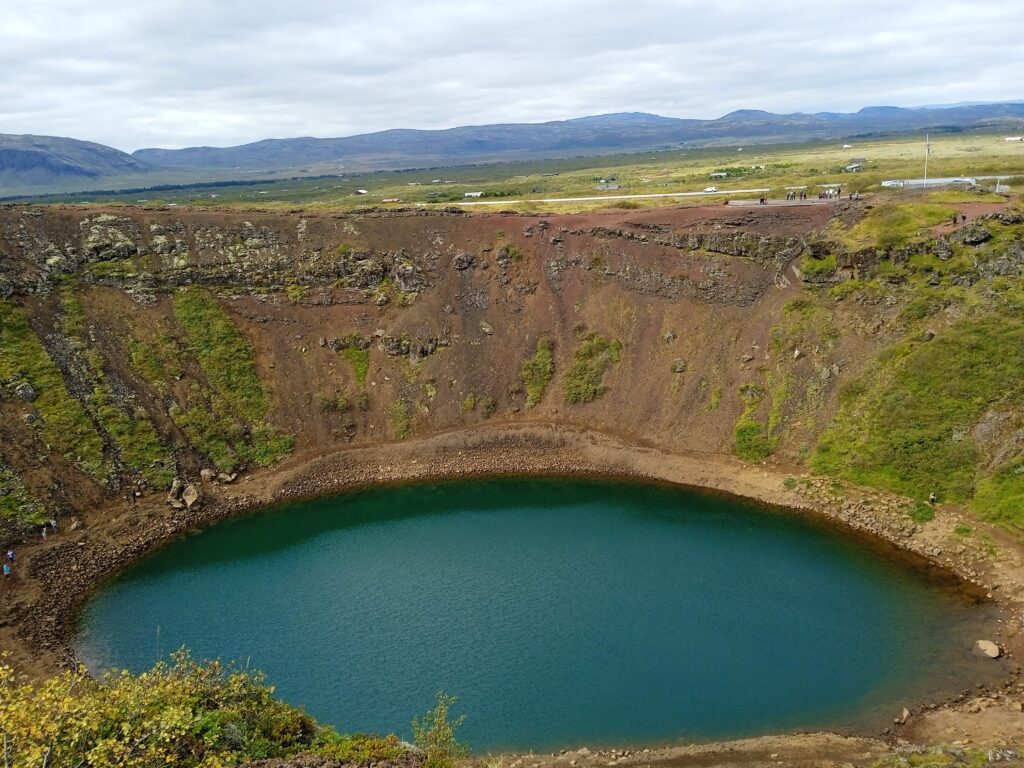 Jezioro wulkaniczne Kerid
