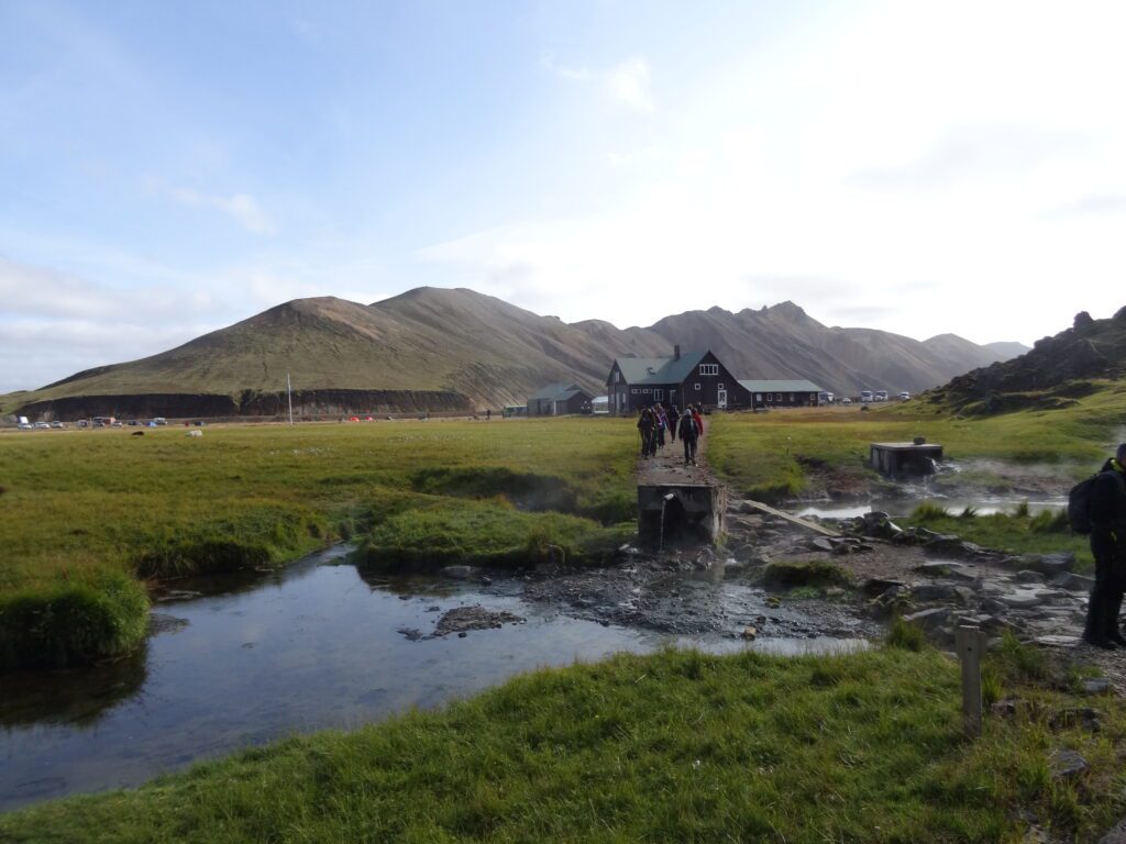 Gorące źródła w Landmannalaugar