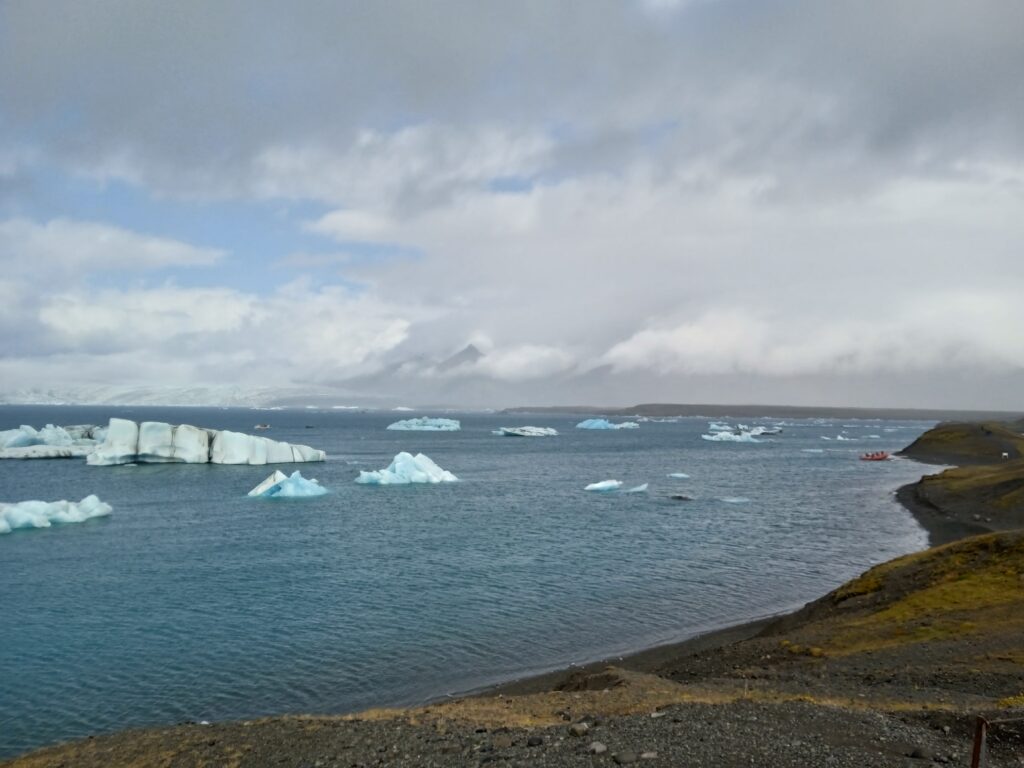 Laguna lodowcowa Jokulsarlon