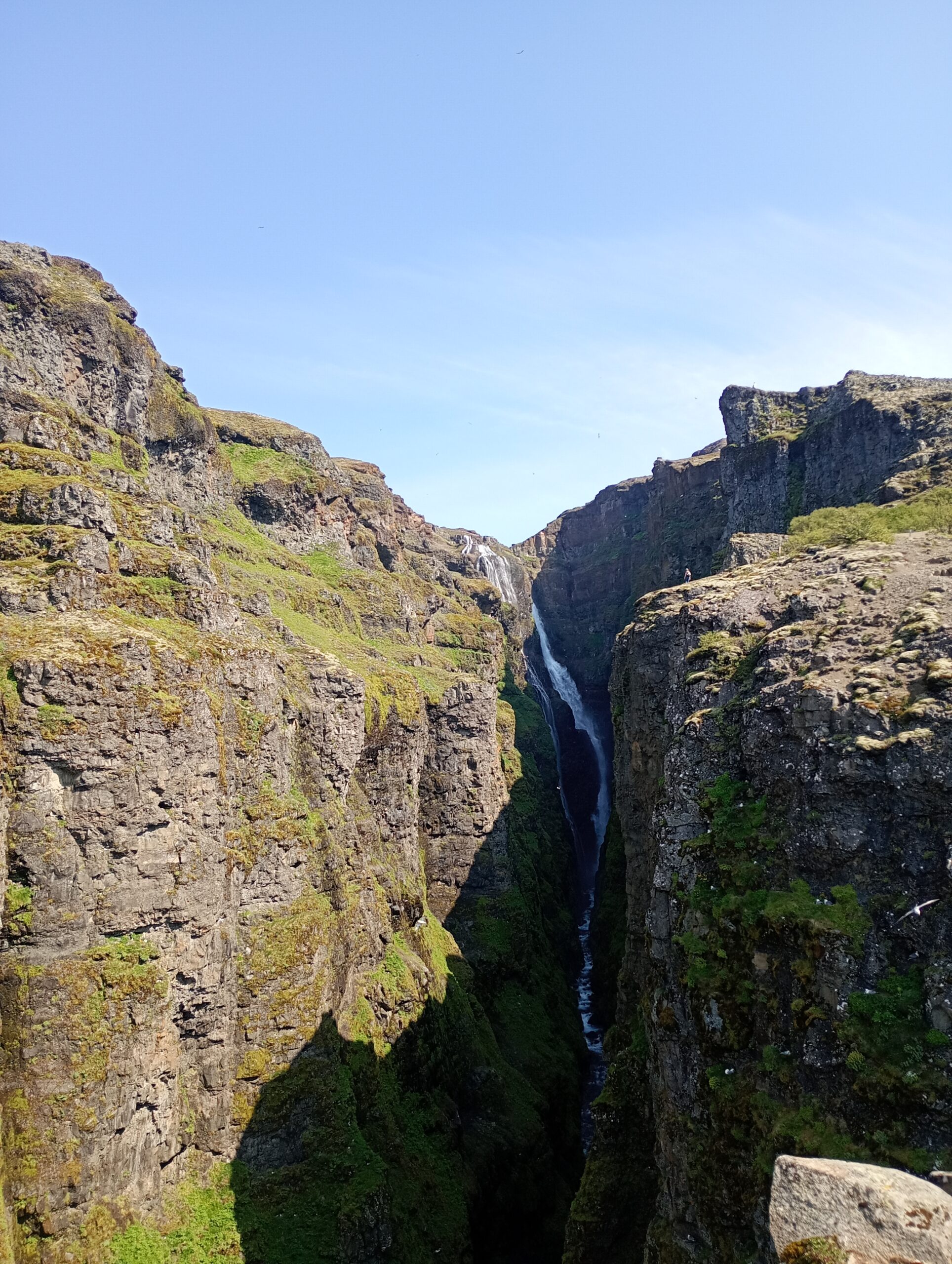 Wodospad Glymur